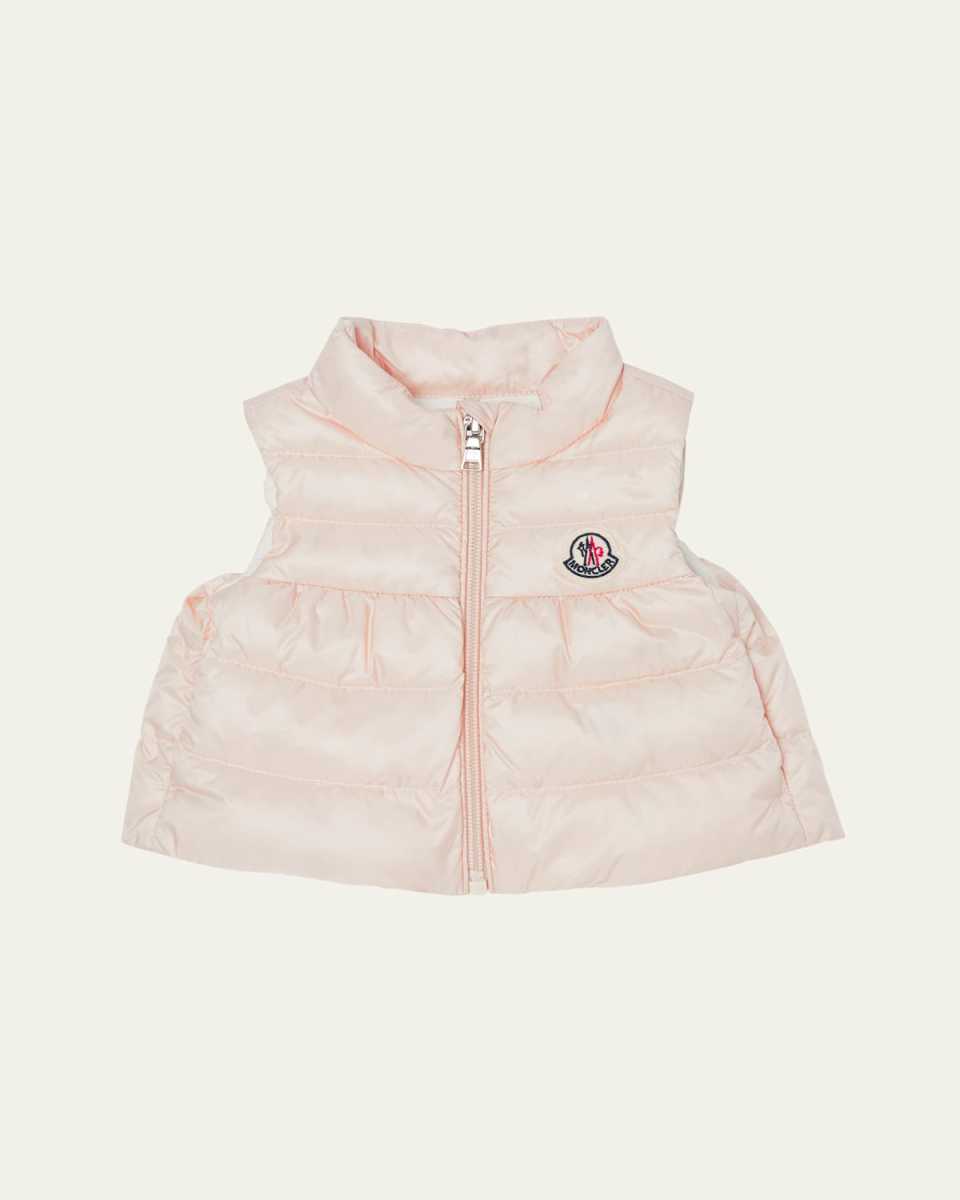Girl's Hiva Down Puffer Vest, Size 6M-3